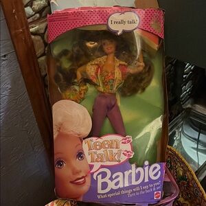 1991 Barbie Teen I Really Talk Doll with ALL accessories included, never used.
